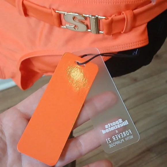 NWT Sports Illustrated Fiesta Forever 21 Bikini Set. Size Top 1X And Bottom L - Picture 14 of 17